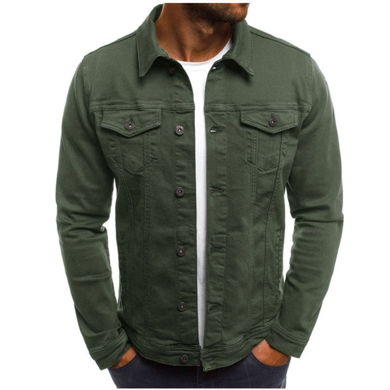 EB | Herren Overshirt im Trucker-Stil mit Brusttaschen