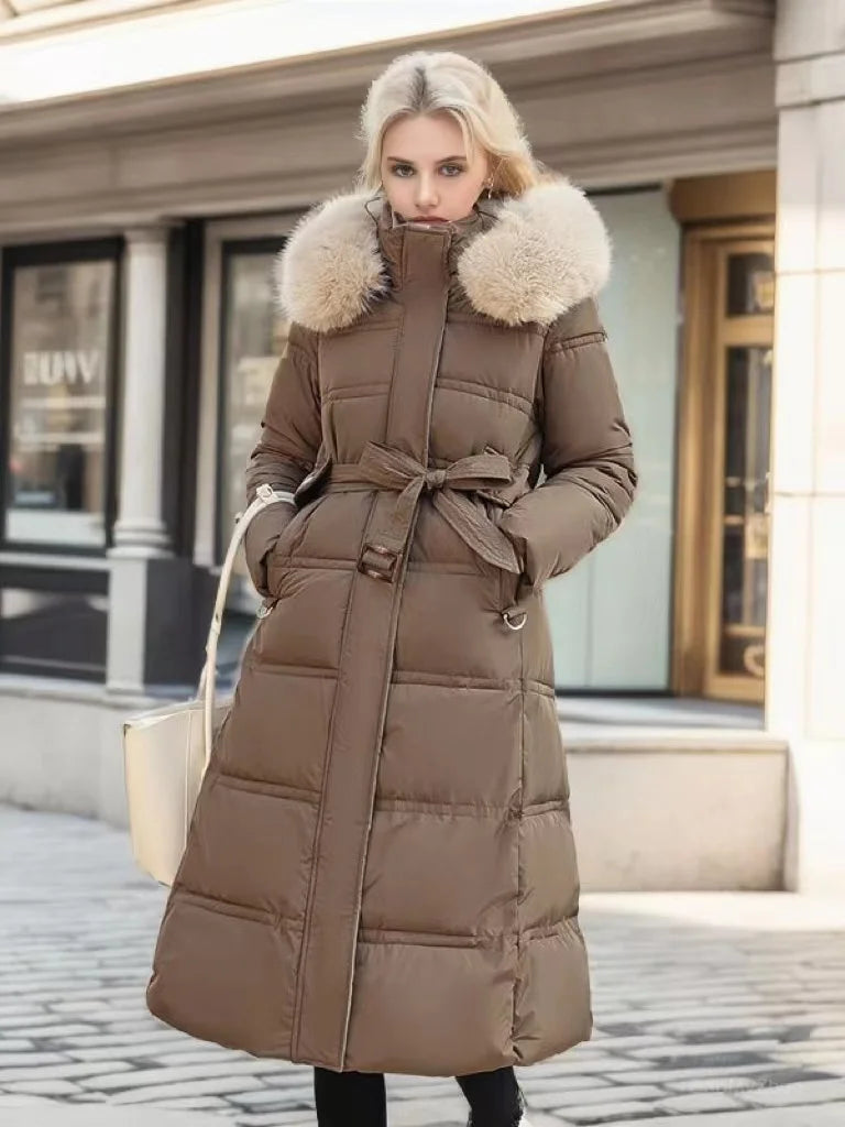 EB | Luxuriöser Langer Parka-Mantel für Frauen