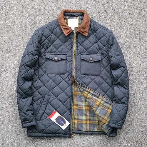 EB | Lange Wasserjacke mit Verstellbarem Bund Ohne Kapuze für Damen Ideal für Herbst Winter
