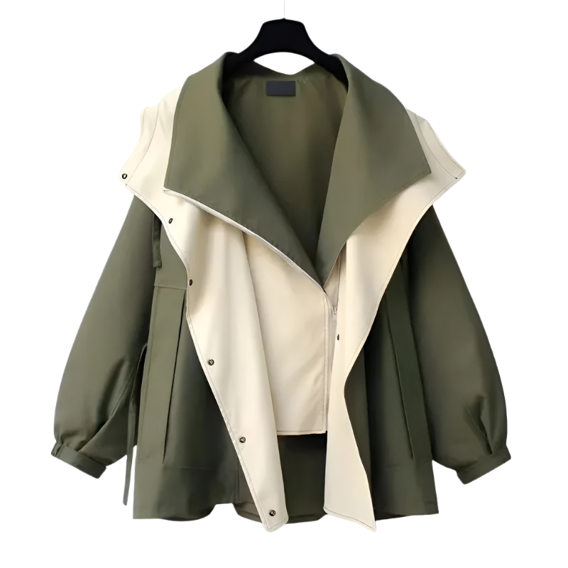 EB | Oversized Wasserdichte Regenjacke für Damen