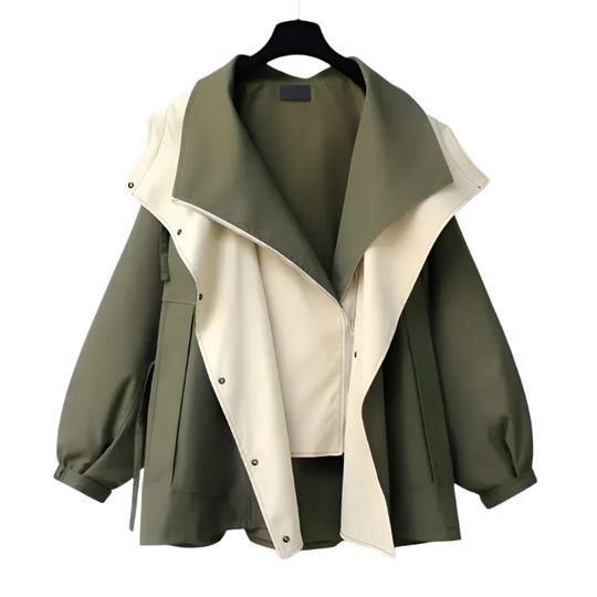 EB | Oversized Wasserdichte Regenjacke für Damen