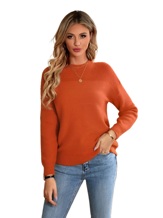 EB | Klassischer Pullover mit Rundhals Komfortabel und Stilvoll