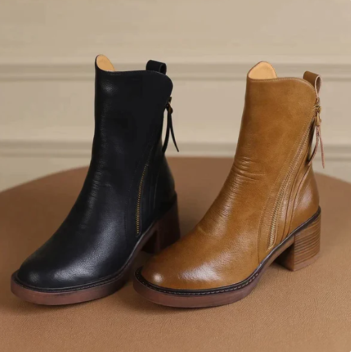 Leder Stiefeletten EB