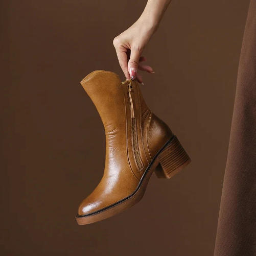Leder Stiefeletten EB