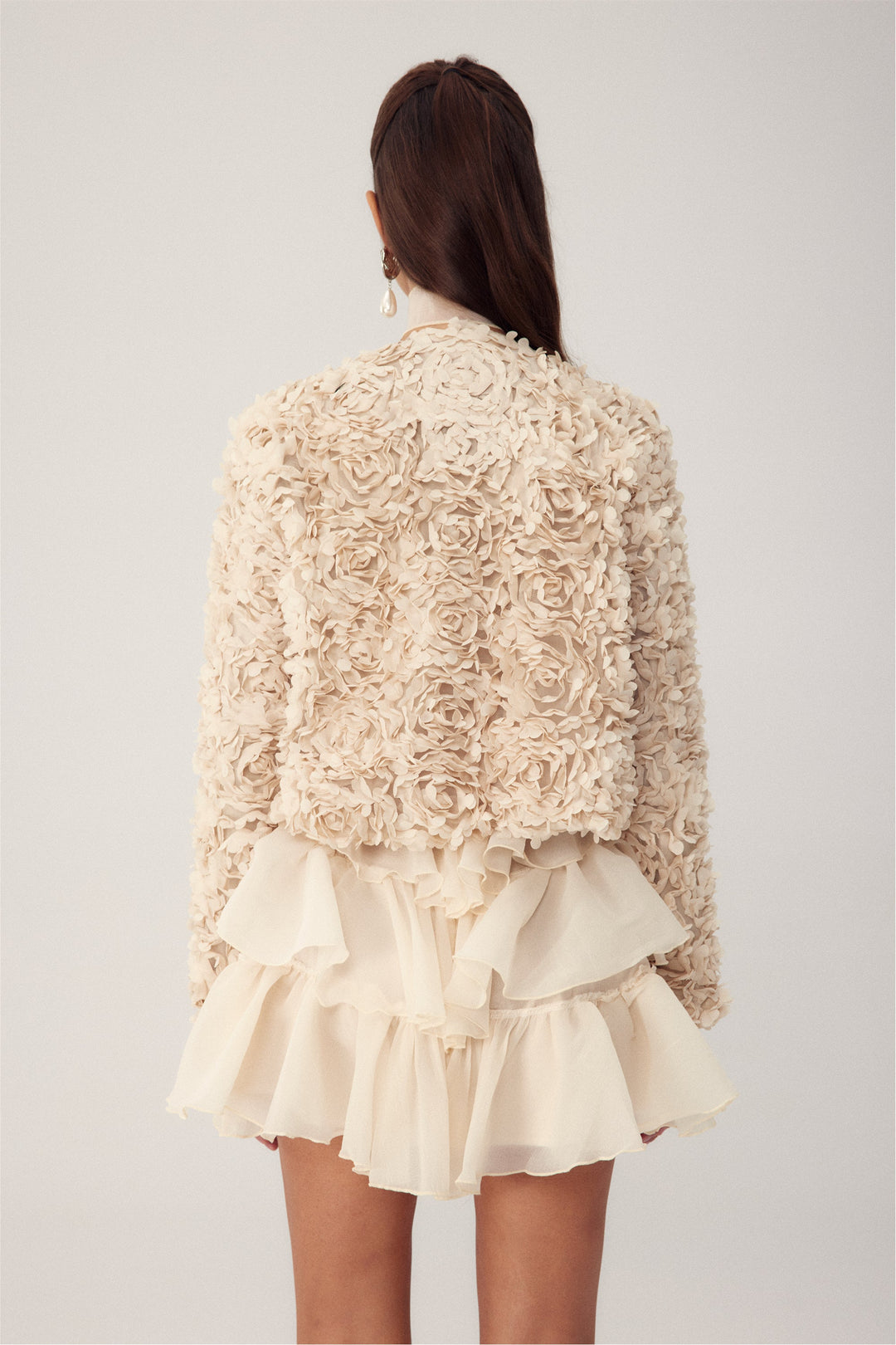 EB | Floral Applikation Kurzjacke