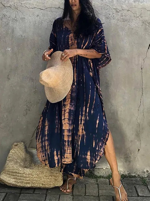 EB | Sommer Kaftan Maxi Kleid