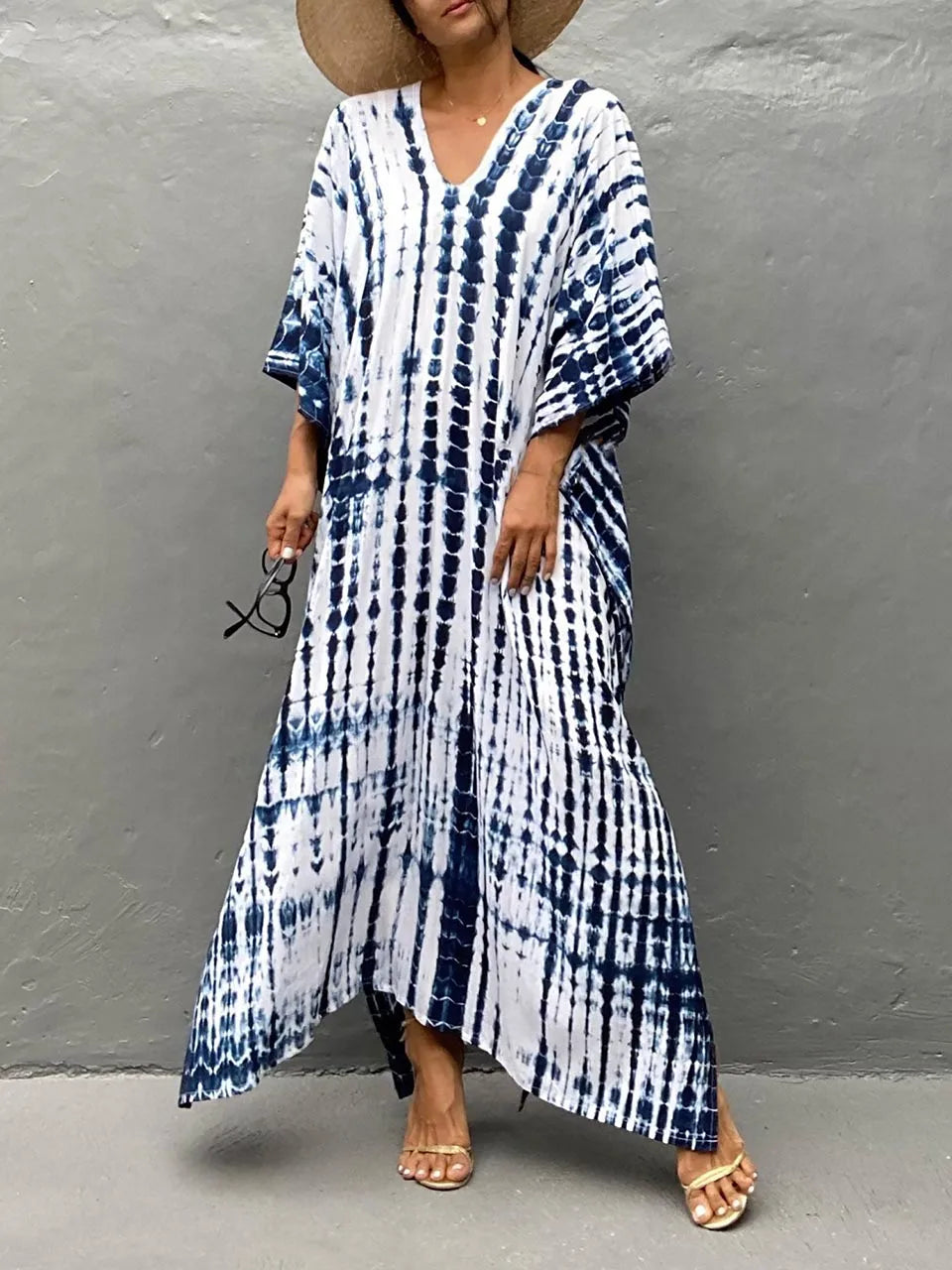 EB | Sommer Kaftan Maxi Kleid