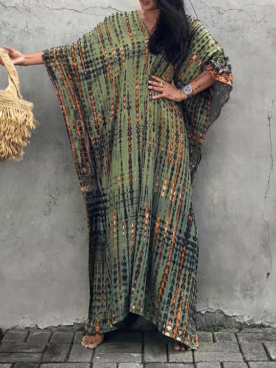 EB | Sommer Kaftan Maxi Kleid