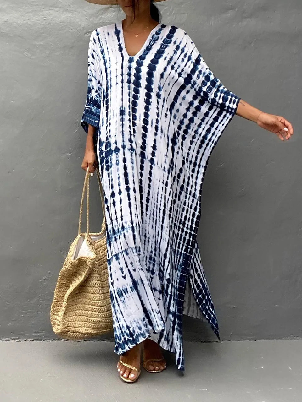 EB | Sommer Kaftan Maxi Kleid