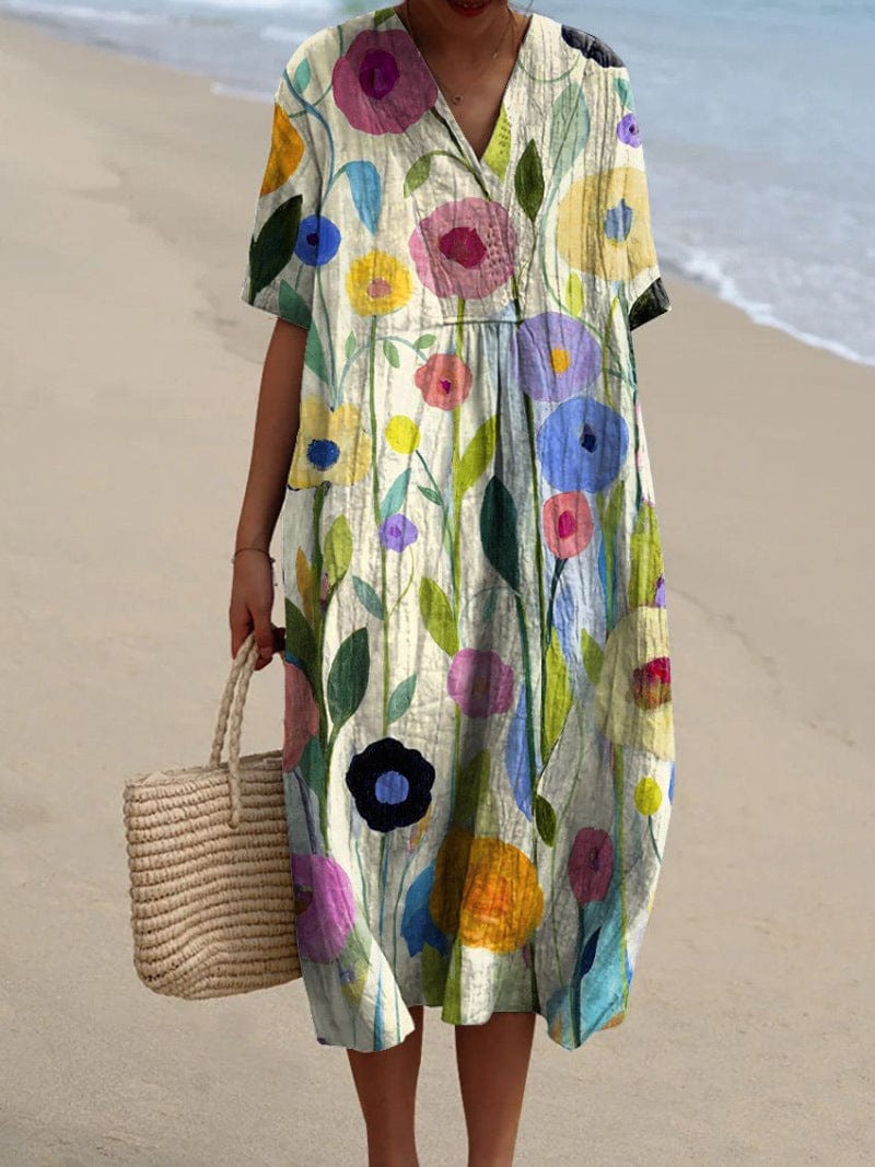 EB | Bunte, Blumige Sommerkleid