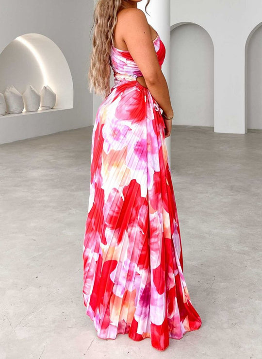EB | Damen Langrock Kleid Elegant und Fließend