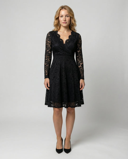 Elegantes Spitzenkleid Damen | EB