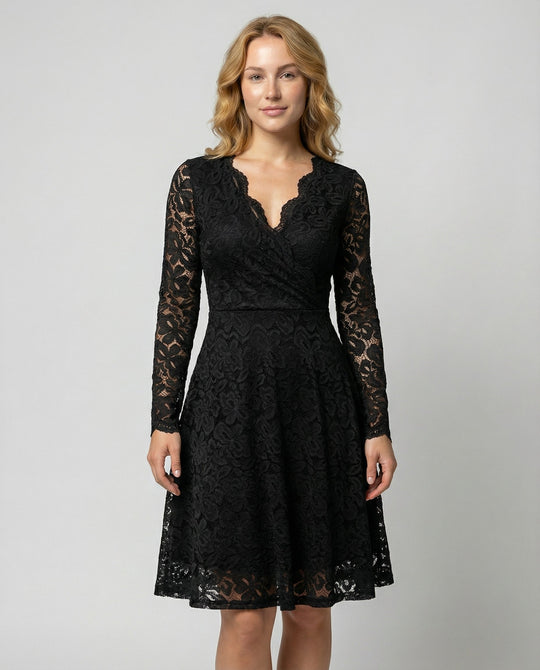 Elegantes Spitzenkleid Damen | EB