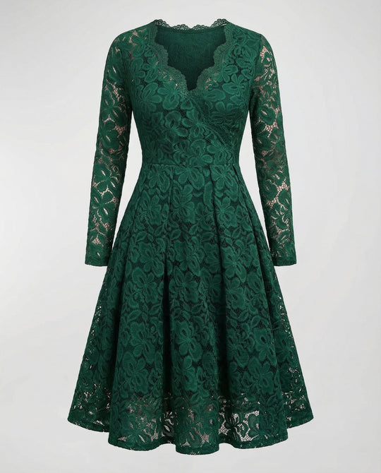 Elegantes Spitzenkleid Damen | EB