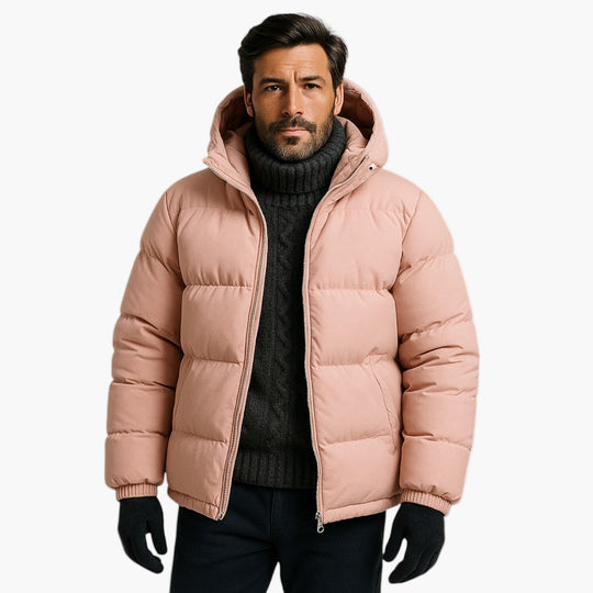 EB | Puffer Parka - Winterjacke mit Kapuze, Daunenfüllung, Wasserdicht, Urban Outdoor