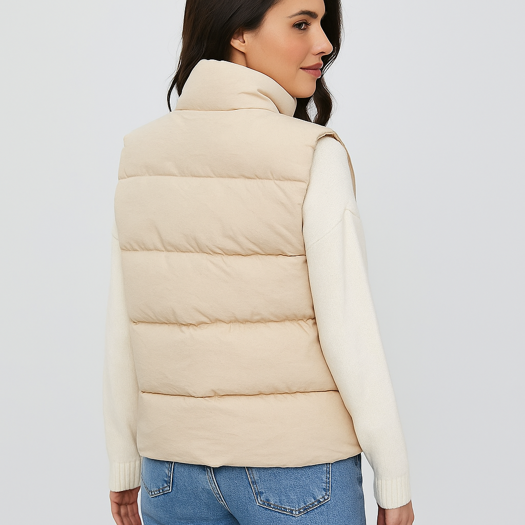 EB | Moderne, gestepptes Urban-Gilet für Frauen Esmira
