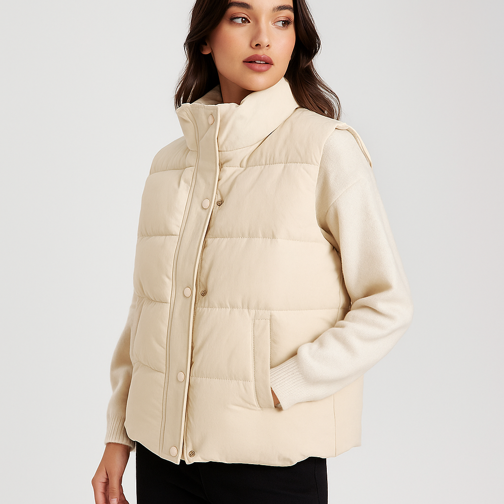 EB | Moderne, gestepptes Urban-Gilet für Frauen Esmira