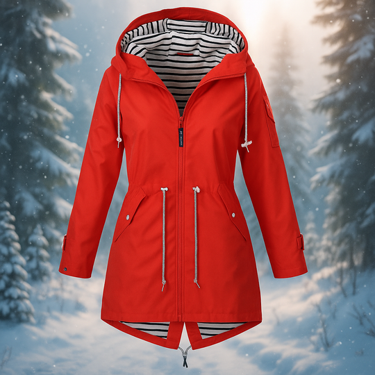 EB | Wasserabweisende Damenjacke mit verstellbarer Kapuze Nerea