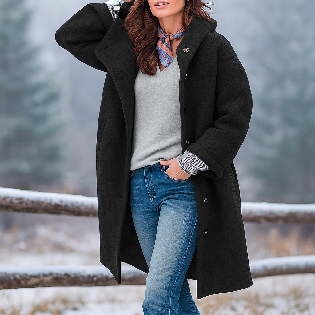 EB | Hochwertiger, lässiger Wintermantel für Frauen Alexia