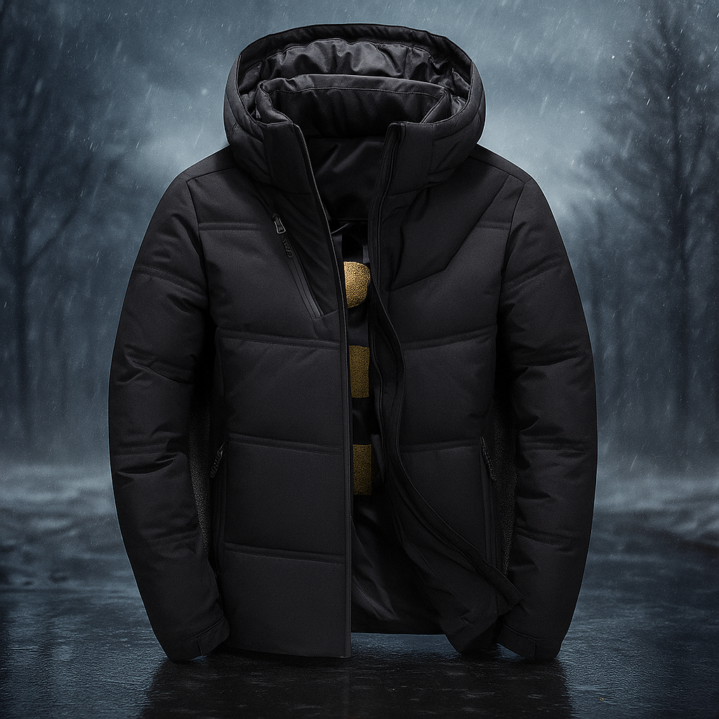 EB | Gestepptes Jack mit Kapuze und urbanem Design