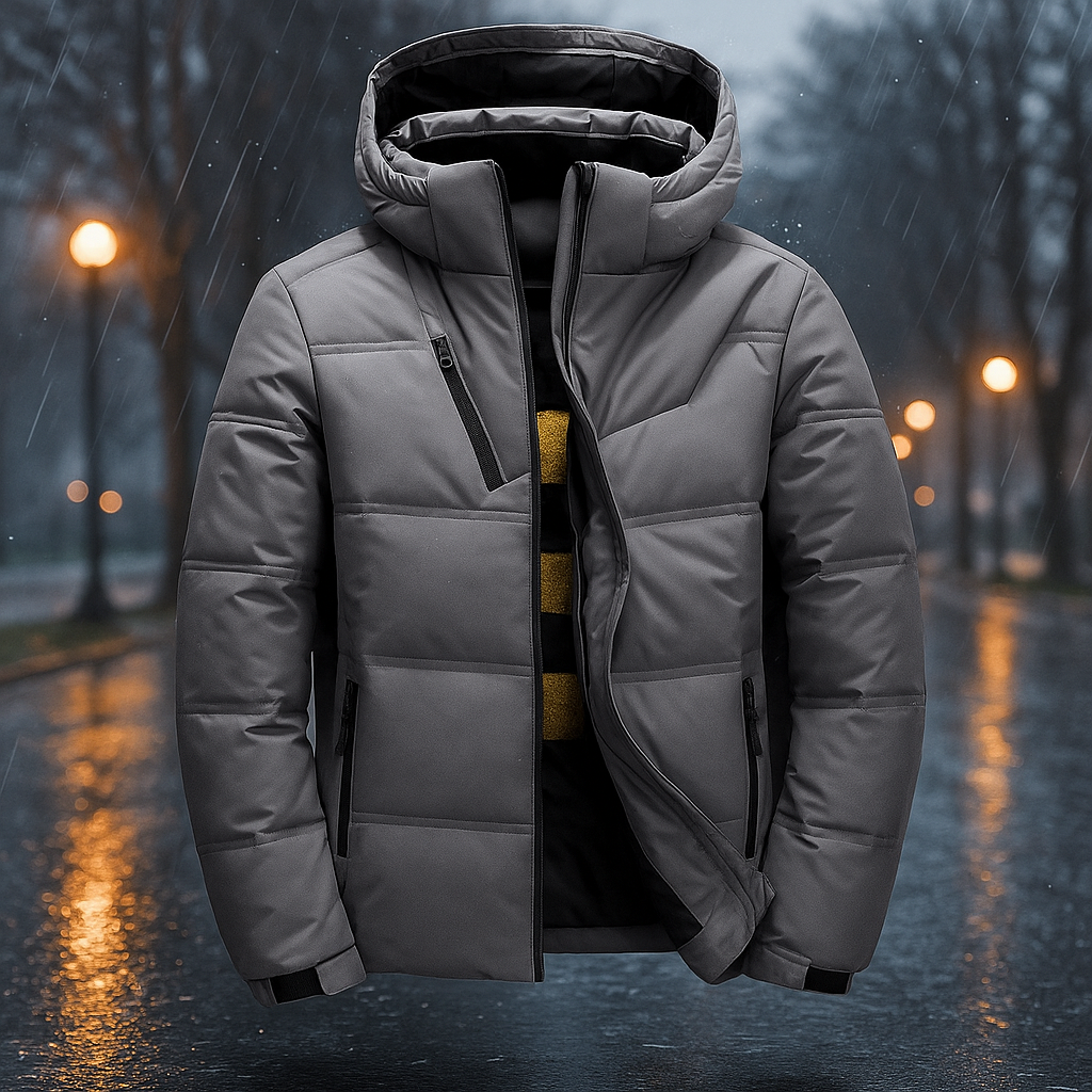 EB | Gestepptes Jack mit Kapuze und urbanem Design