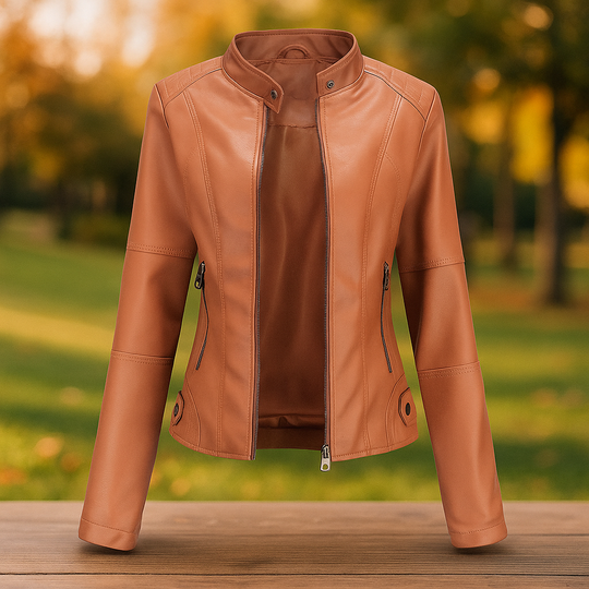 EB | Biker-Lederjacke für Damen Annelise