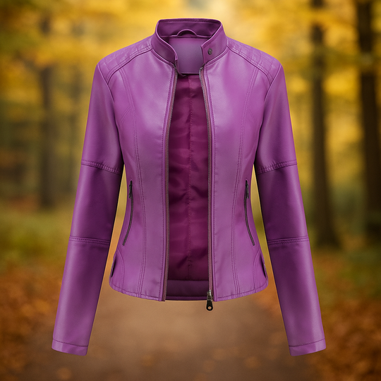 EB | Biker-Lederjacke für Damen Annelise
