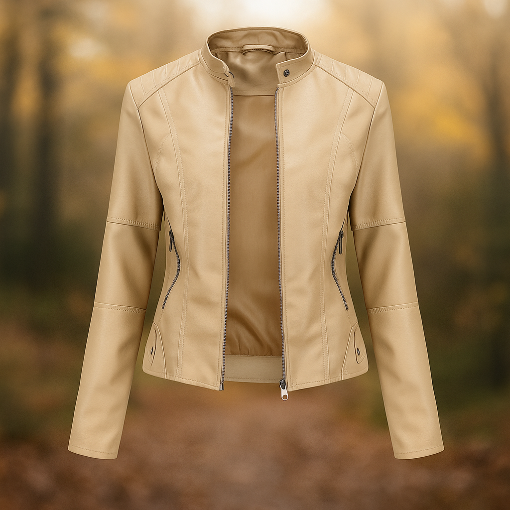 EB | Biker-Lederjacke für Damen Annelise