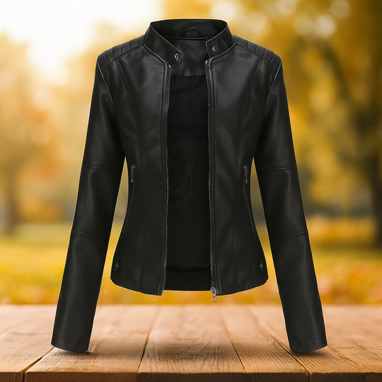 EB | Biker-Lederjacke für Damen Annelise