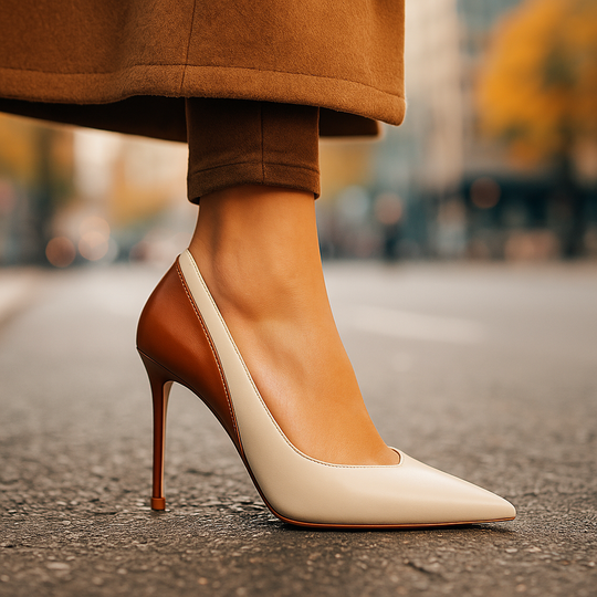 Elegante Stilettos mit Kontrastdesign EB EB