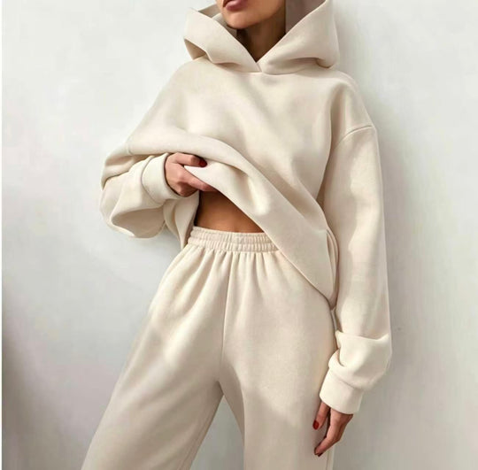 Jogging Set Damen Komfort Weiches Set Loungewear | EB