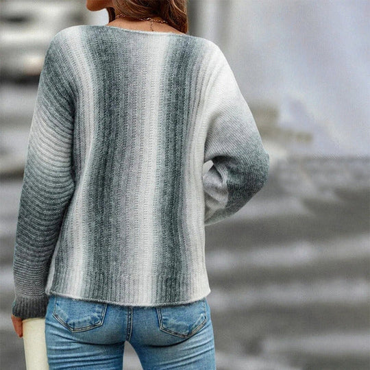 EB | Strickpullover mit Farbverlauf