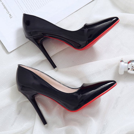 Damen elegante High Heel Pumps mit spitzem Design EB