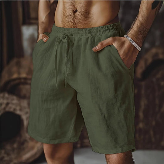 EB | Herren-Schnürshorts aus Baumwolle