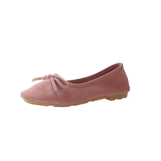 Damen Ballerinas mit zartem Schleifen-Design und weichem Obermaterial EB