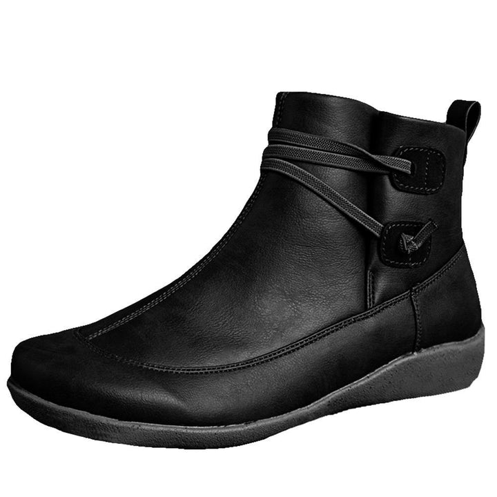 EB | und Warme Damenstiefel Aus Leder