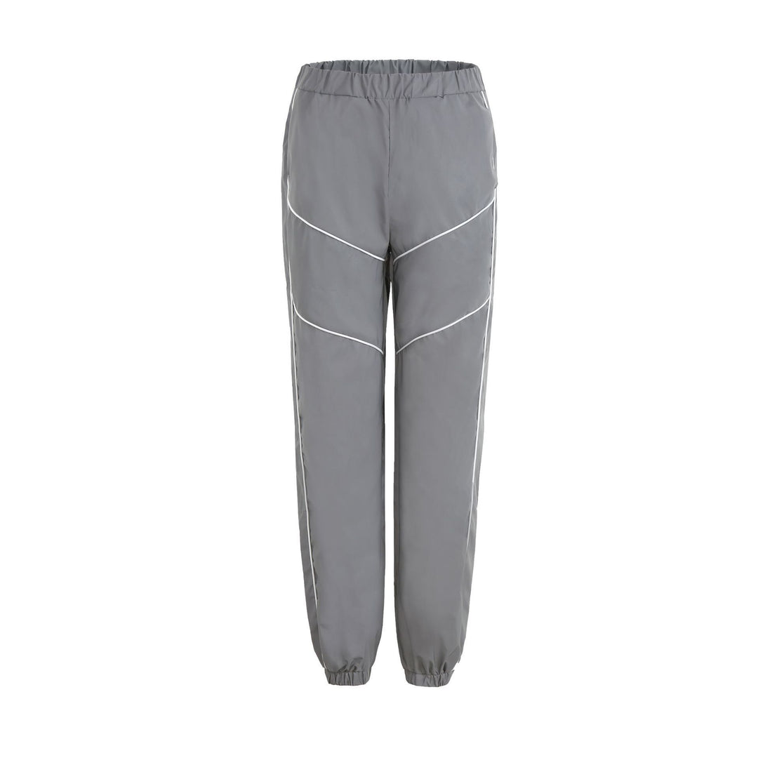 Damen Sportliche Jogginghose mit elastischem Bund und modernen Kontrastnähten EB