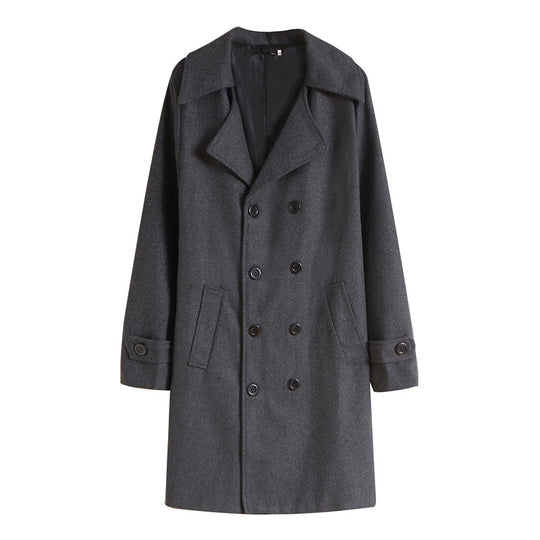 Herren Übergangsblazer mit elegantem Doppeltuchdesign und praktischen Taschen EB