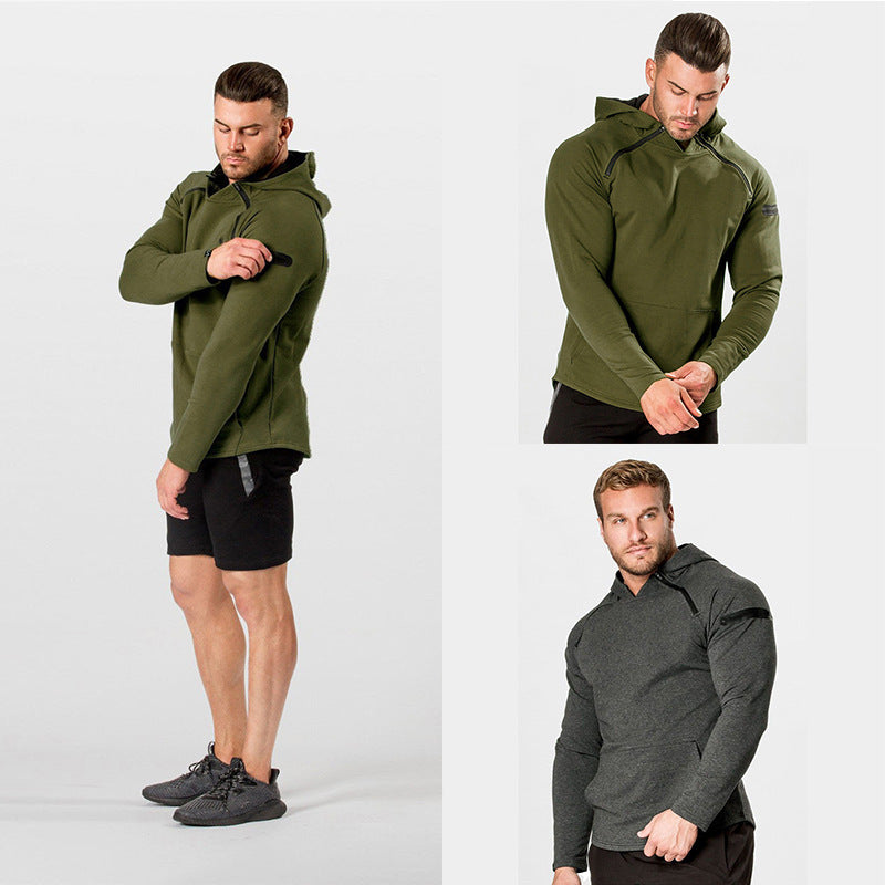 Herren funktionale Kapuzenjacke mit innovativem Schnitt und atmungsaktiven Eigenschaften EB