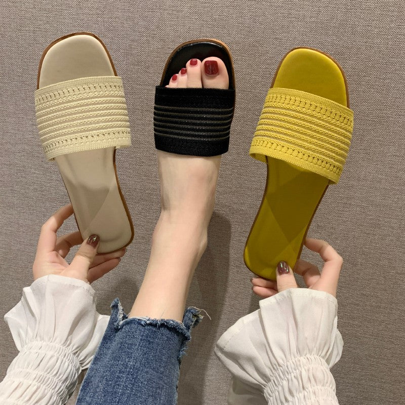 Damen Komfortable Riemchen-Sandalen mit elastischen Einsätzen EB