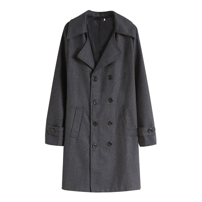 Herren Übergangsblazer mit elegantem Doppeltuchdesign und praktischen Taschen EB