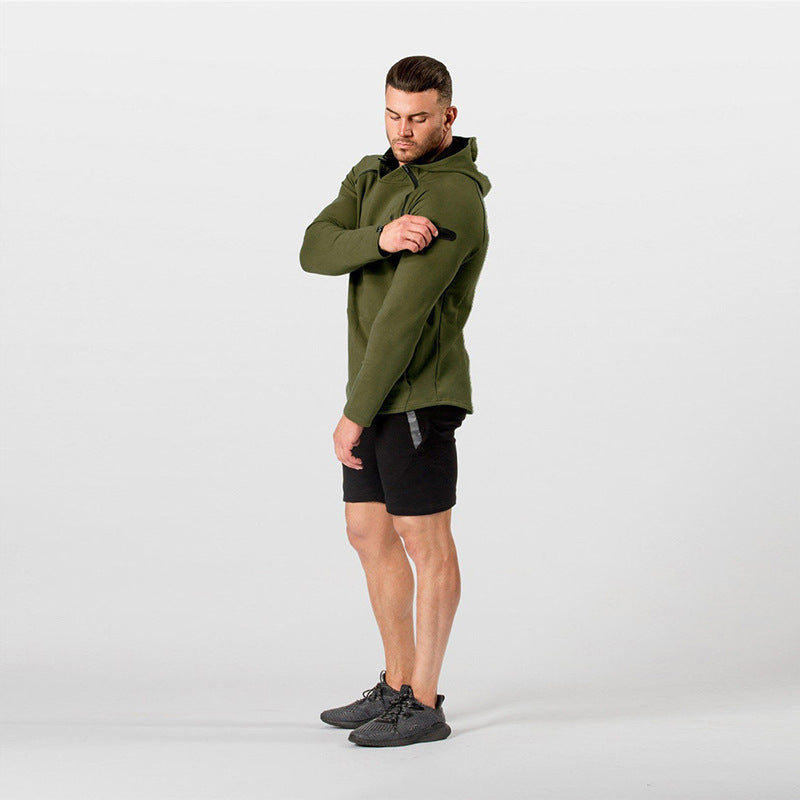 Herren funktionale Kapuzenjacke mit innovativem Schnitt und atmungsaktiven Eigenschaften EB