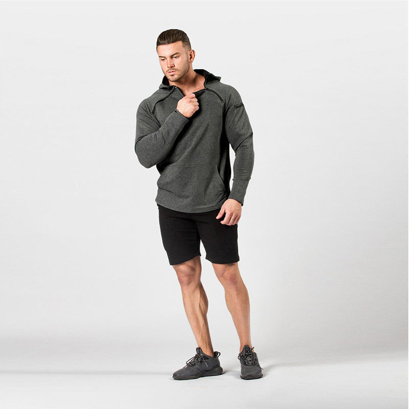 Herren funktionale Kapuzenjacke mit innovativem Schnitt und atmungsaktiven Eigenschaften EB