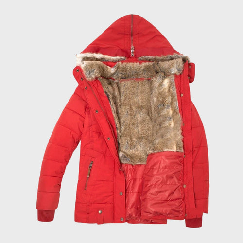 EB | Mit Fleece gefütterte Daunen-Puffermantel