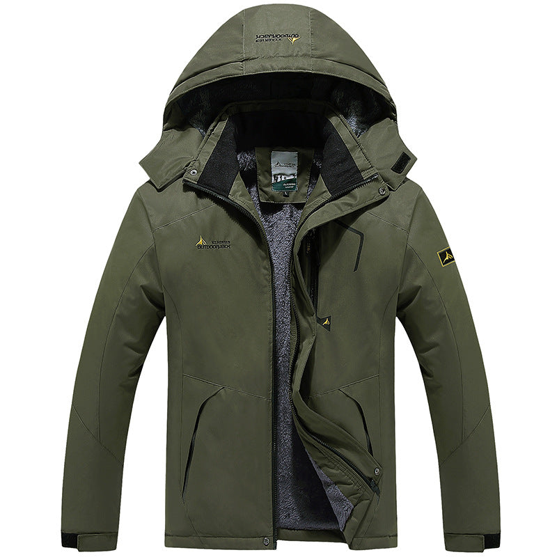 EB | Wetterbeständiger Skiwinterjacke mit Kapuze