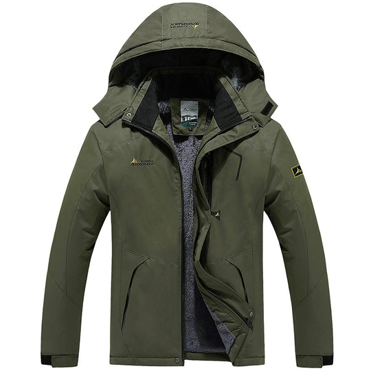EB | Wetterbeständiger Skiwinterjacke mit Kapuze
