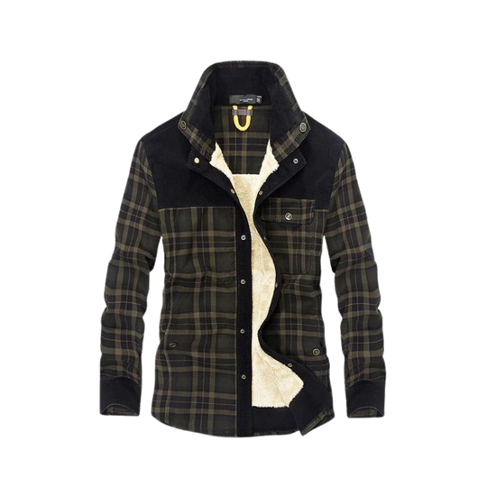EB | Jacke Aus Dickem Flanell für Männer