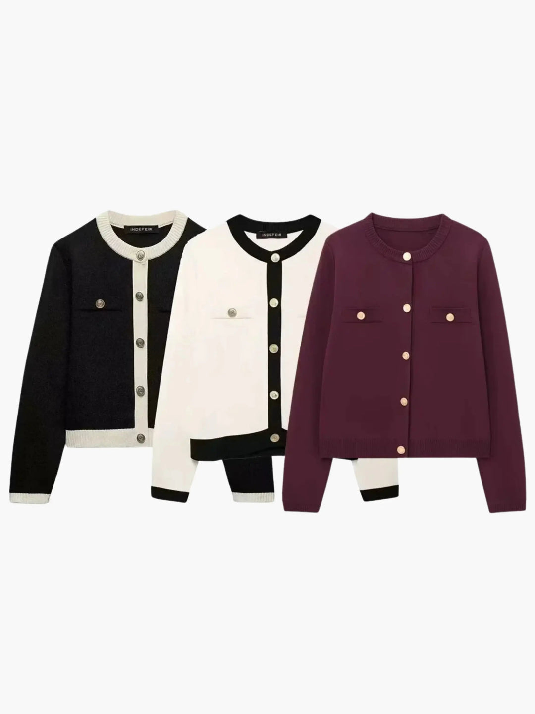 EB | Strickjacke mit Knopfleiste