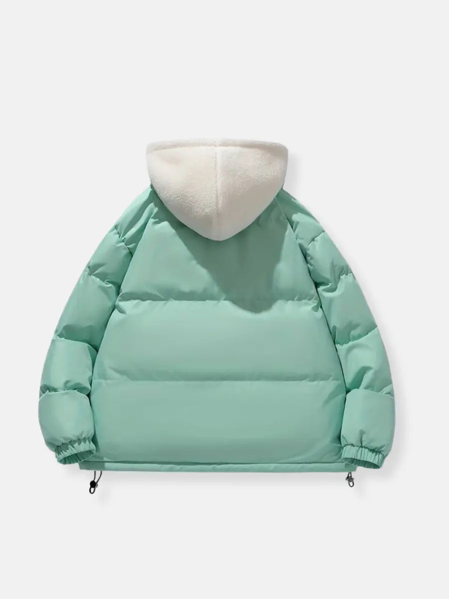 EB | Warme Reißverschluss Winterjacke Komfort und Stil für Kalte Tage