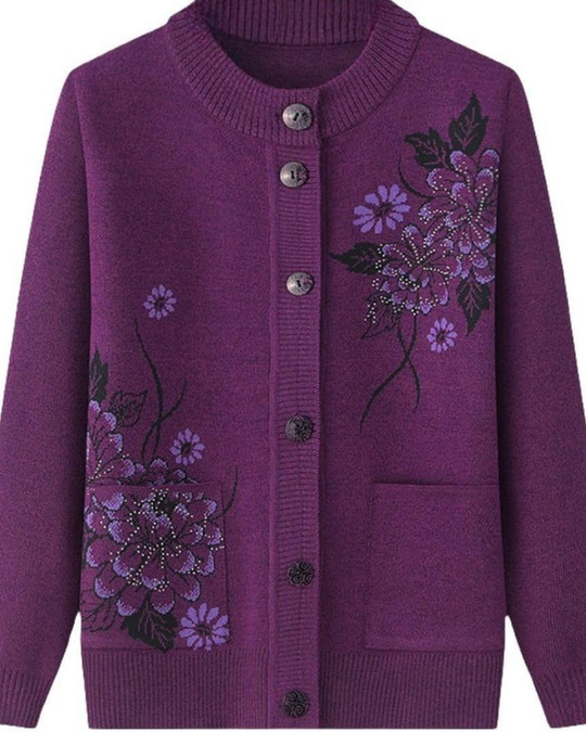 EB | Floral Charm Strickjacke